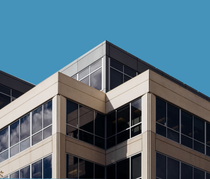 Office view from the street